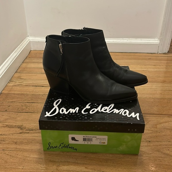 Sam Edelman leather boots - Picture 1 of 5